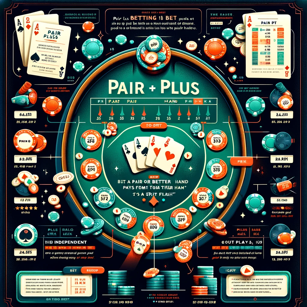 Что такое ставка «Pair Plus» в трехкарточном покере?